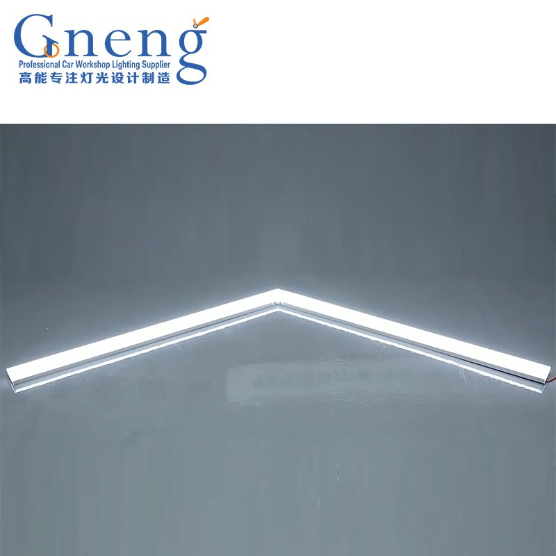 High lumen 120lm/w 1.2m arrow shape led linear lighting fixture for school and gym