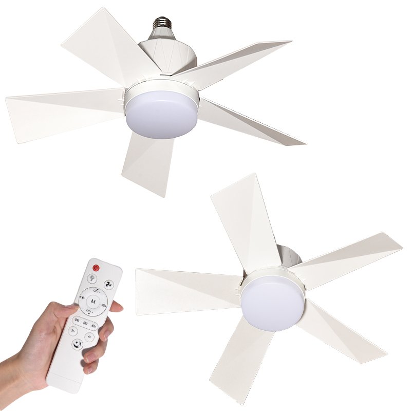 Hot Sale Ceiling Light with Fan 3 Modes Adjustable with Remote Control Portable For Outdoor Activities