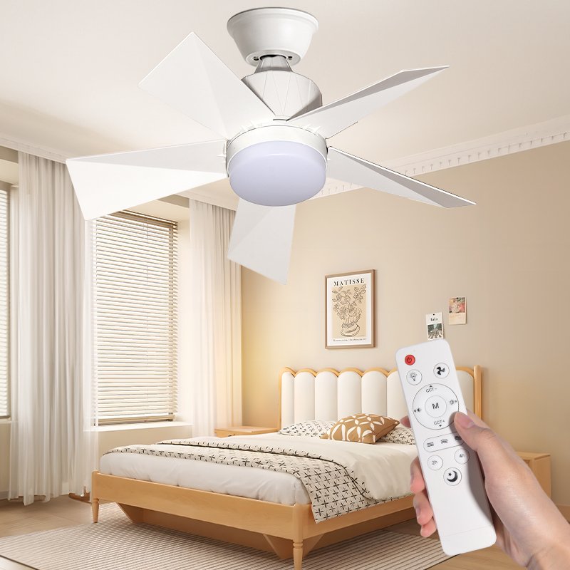 Hot Sale Ceiling Light with Fan 3 Modes Adjustable with Remote Control Portable For Outdoor Activities