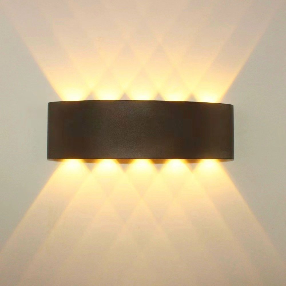 LED wall light Modern Style wall lamps 2W 4W 6W 8W with white and black optional color