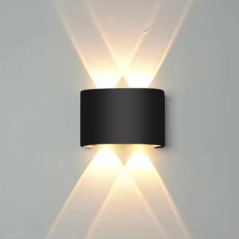 LED wall light Modern Style wall lamps 2W 4W 6W 8W with white and black optional color