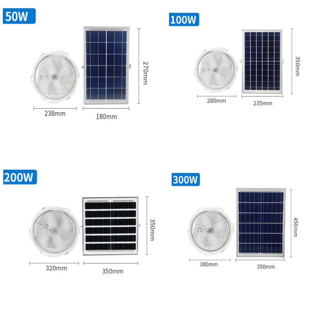 indoor solar ceiling light Factory direct with remote control solar light lamp for indoor indoor solar light home house