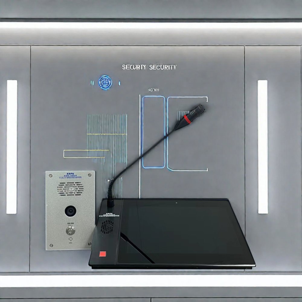 Professional audio PA system IP/SIP/TCP/IP/POE wall ceiling column horn speaker Power amplifier Microphone full set supplier