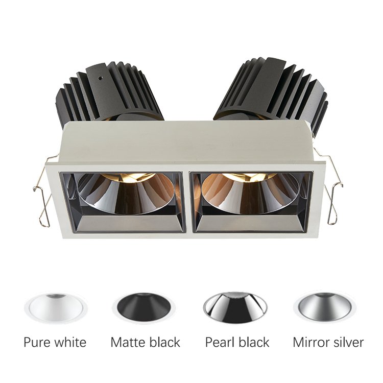 Wholesale Price Indoor Lighting Fixture High Lumen Anti Glare Die Casting Aluminum Alloy LED Spot Light