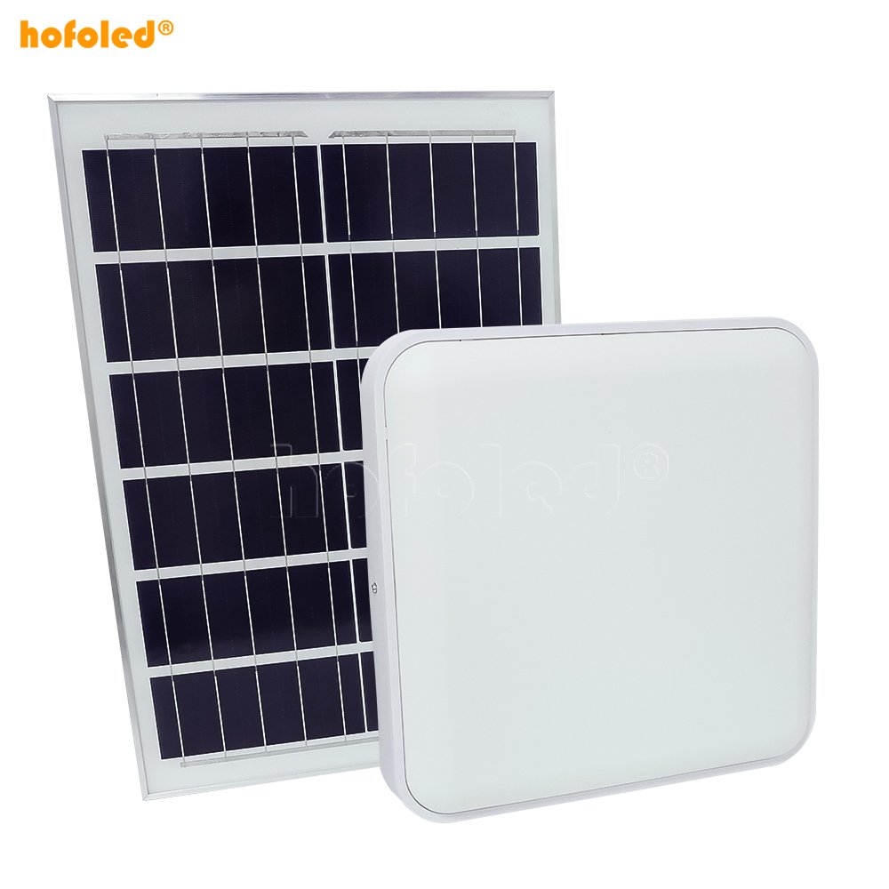 House Room Indoor Garden Outdoor Decoration Powered Panel Sensor Luces LED Flood Lampe Bulbs Solar Ceiling Lights