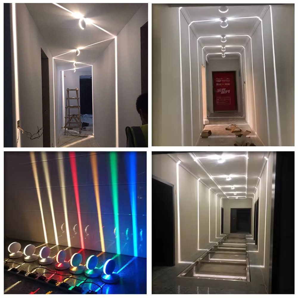 High quality new modern LED wall light outdoor wall light corridor corridor ceiling variable concentration line wall light