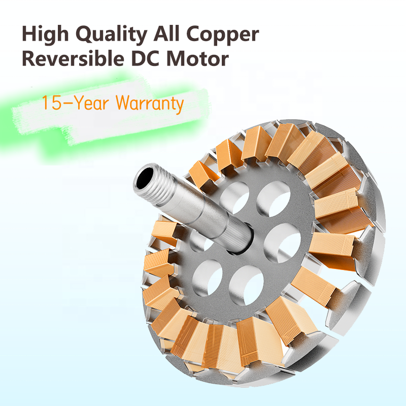 Modern Ceiling Fan light Remote Control Dc 52" Abs 3 Blade Led Home Ceiling Fan With Light