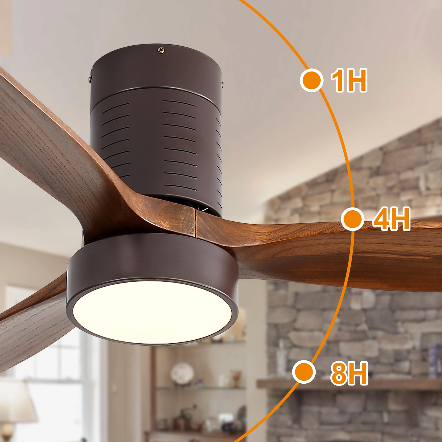 SAA Fan Unique Ceiling Fan With Remotr Modern Ventilation Ceiling Fan For Outdoor