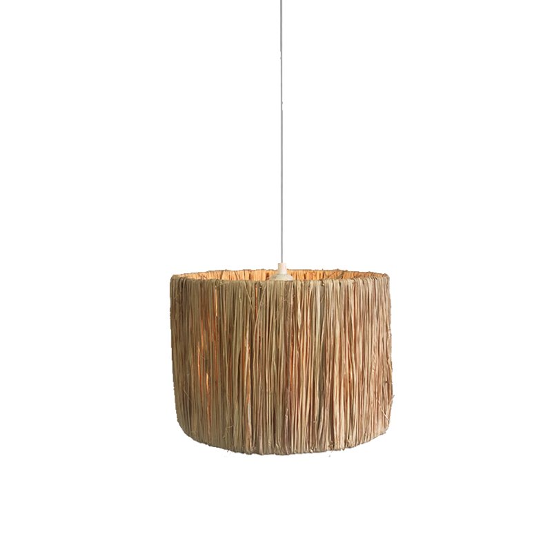 Natural style wicker rattan lampshade lighting modern design for indoor&outdoor decoration rattan hanging lamps