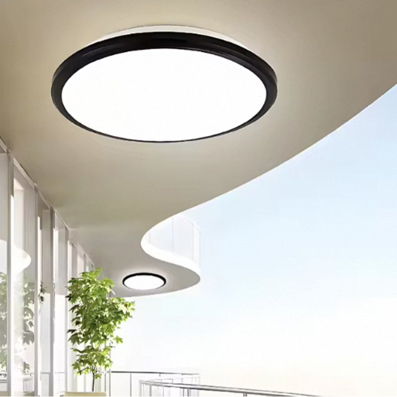 3CCT Surface Mounted Round For Living Room Tri-proof Lamp Waterproof Bedroom Led Ceiling Lamps