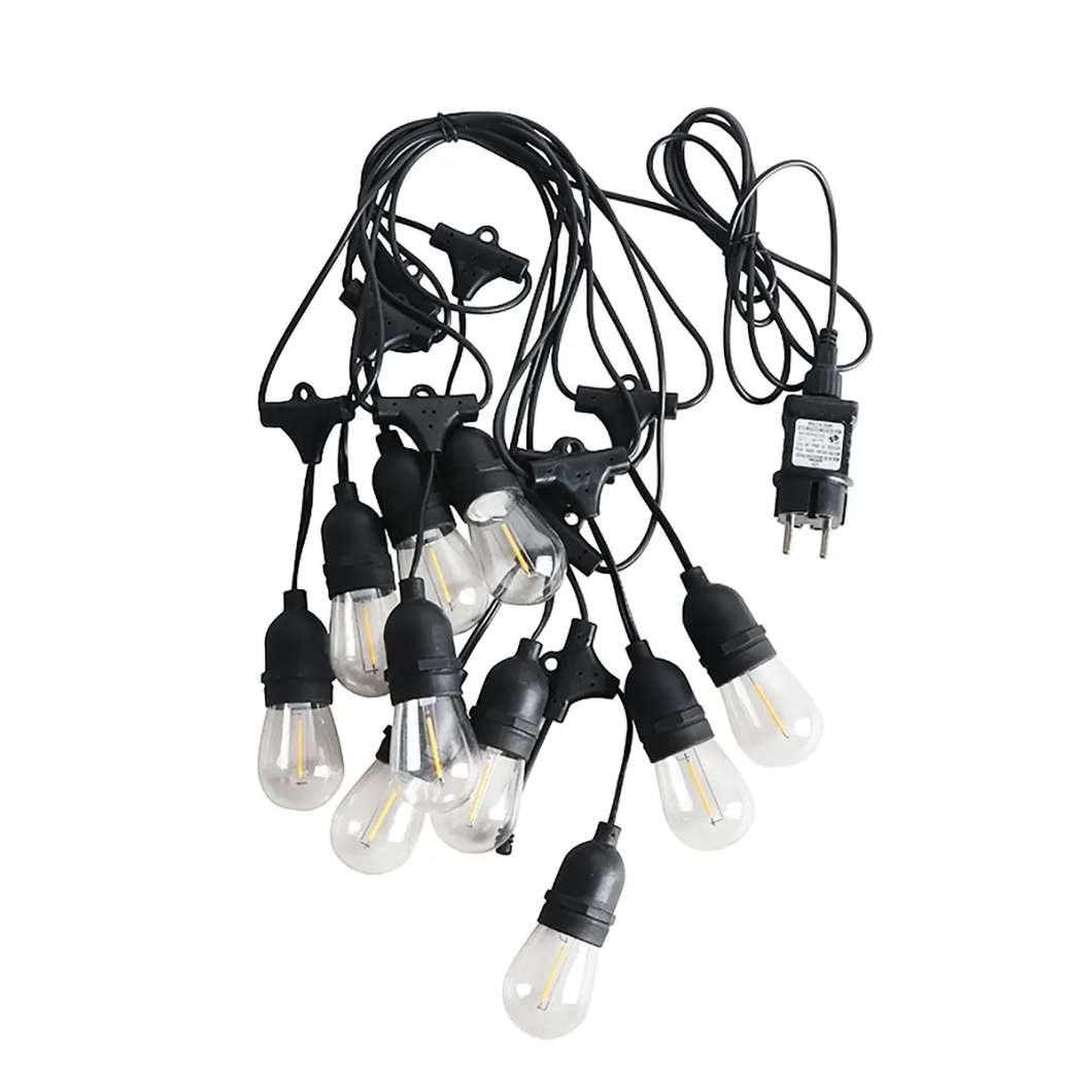 color changing 100ft waterproof hooks for outdoor led pixel patio light string bulbs garden string lights clips