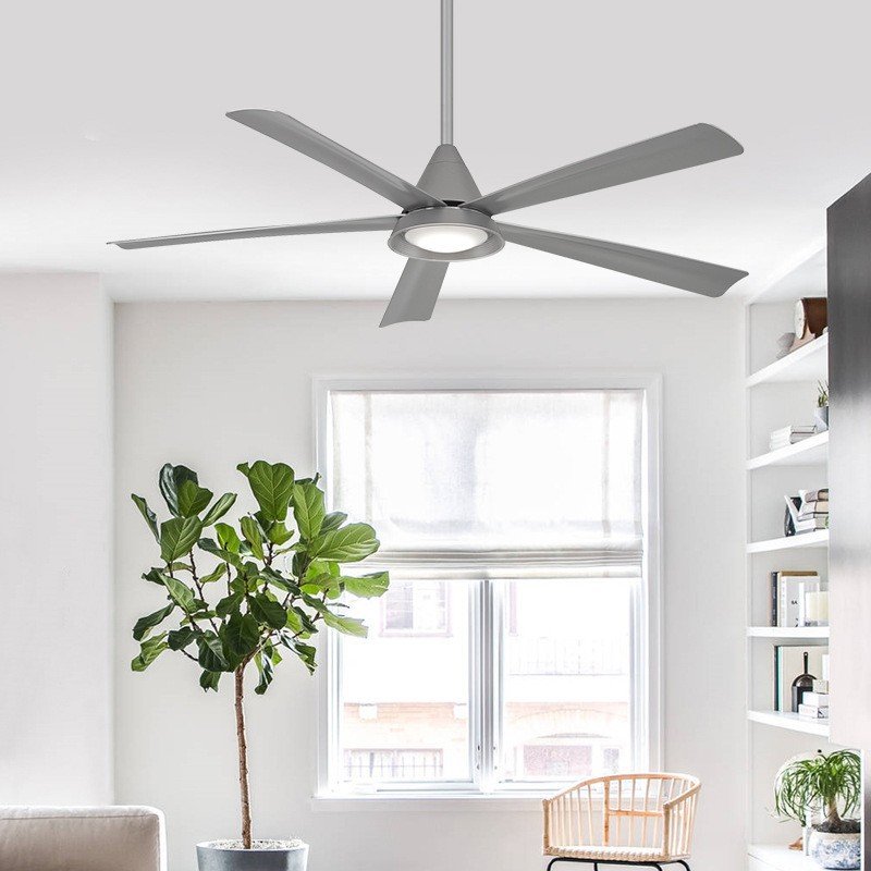 Modern design ceiling fan decorative 52 inch dc motor led ceiling fan low power consumption energy saving ceiling fan