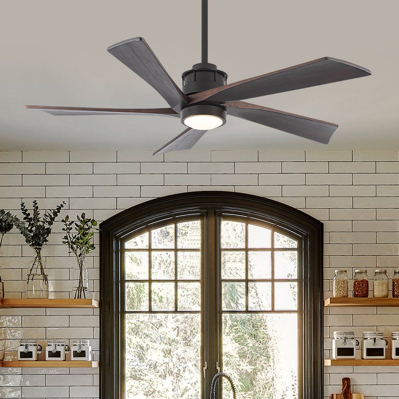 Modern design ceiling fan decorative 52 inch dc motor led ceiling fan low power consumption energy saving ceiling fan