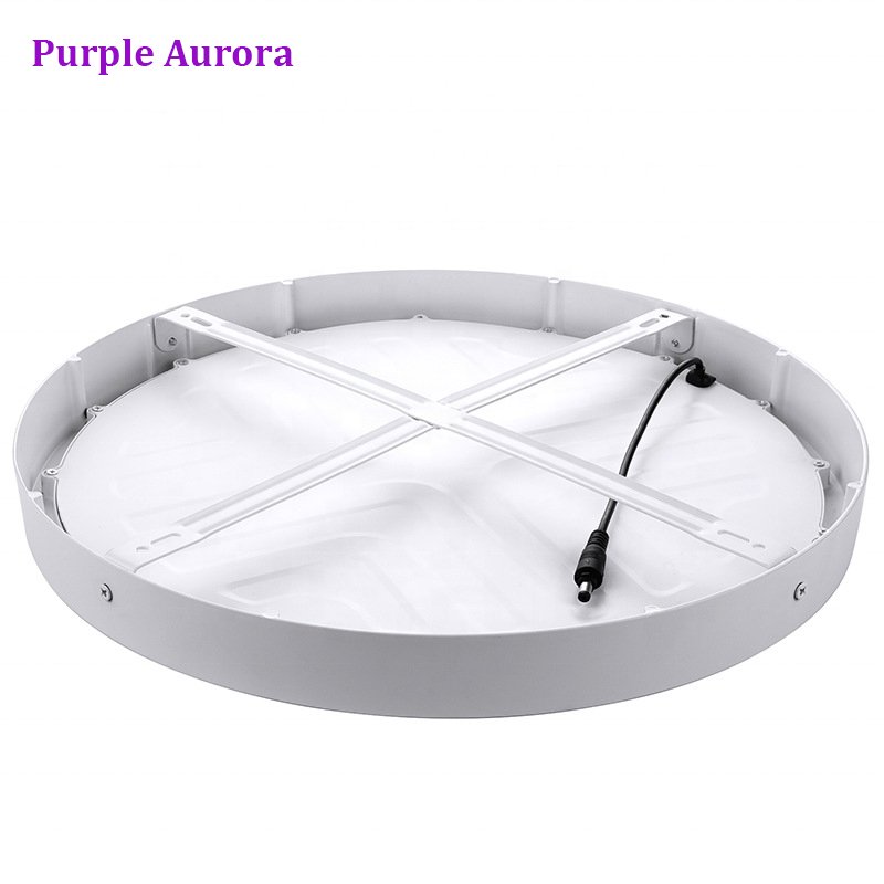 Manufacturer Project Surface Mounted LED Panel Lights Ceiling Dimmable Round Therapy Workshop Office Lighting