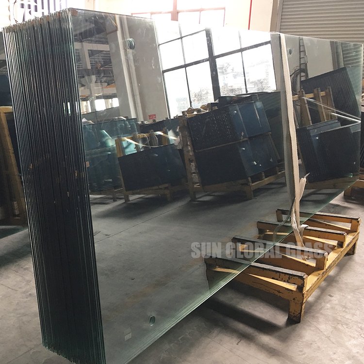 5mm 6mm Smoke Grey Tempered Glass Safety Light Euro Gray Tinted Toughened Glass for Window Partition Wall Shower Door