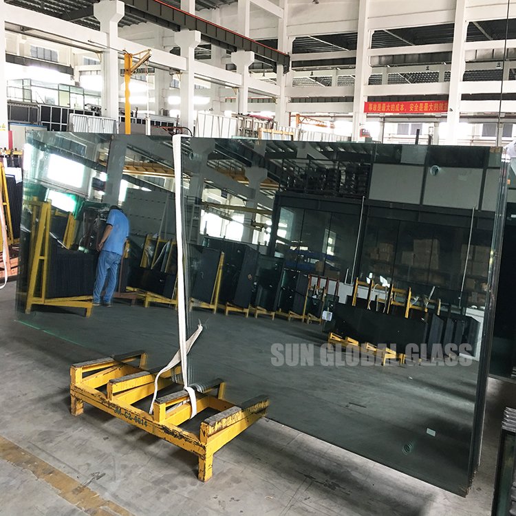 5mm 6mm Smoke Grey Tempered Glass Safety Light Euro Gray Tinted Toughened Glass for Window Partition Wall Shower Door