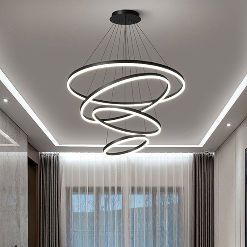 Lampara Colgante Pendant Lamp Outdoor Decorative Light Indoor Nordic Chandelier Led Lustre Salon Light Pendant