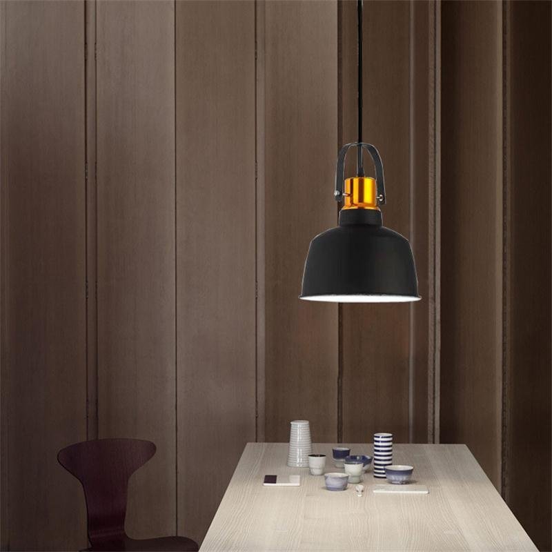 American retro restaurant clothing store personality creative industrial style metal pendant lights