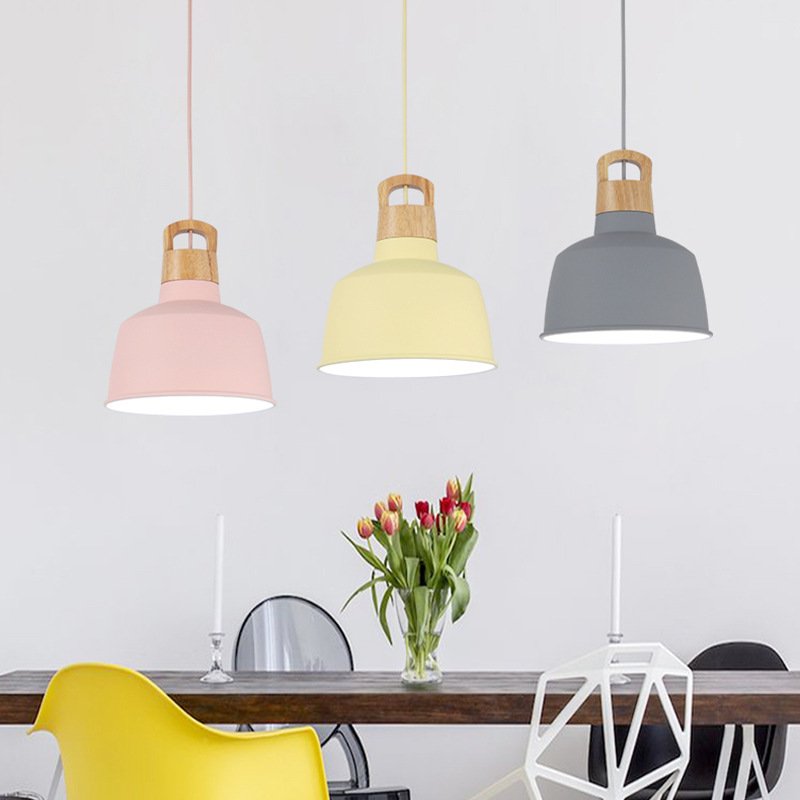 American retro restaurant clothing store personality creative industrial style metal pendant lights