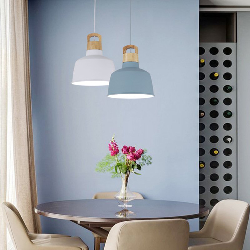 American retro restaurant clothing store personality creative industrial style metal pendant lights