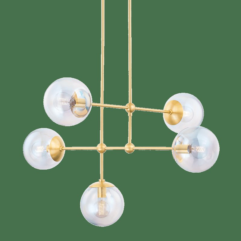 Creative Modern Villa Lights Spark Ball Stars Chandeliers for Party Decor Wedding Light Metal Stainless Steel 90 Murano Glass 75