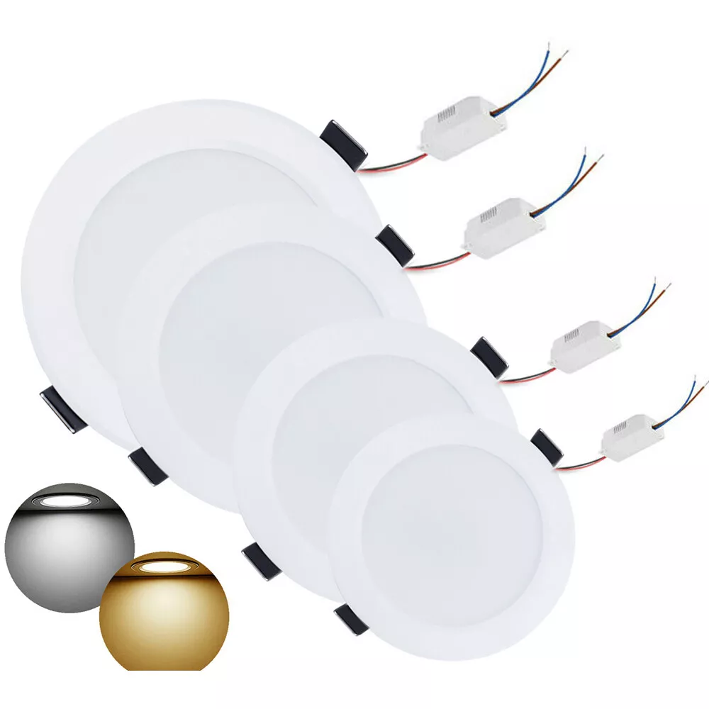 New Panel Downlight Recessed Ceiling Light Dimmable Led Light Downlight In living Rooms, Rooms, Mall