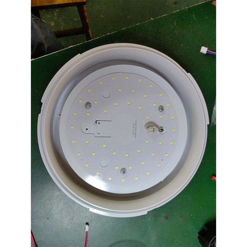 LED Ceiling Lamp Plastic IP65 Bathroom Ceiling Light 110V 220V Waterproof Light 18W 24W Outdoor Balcony Lights