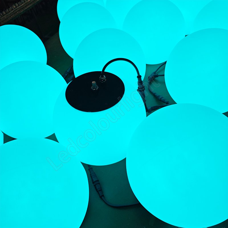300mm 500mm DMX Sphere Ball Outdoor LED Sphere DMX Disco Stage Lights Ceiling Hanging Sphere Ball Lights