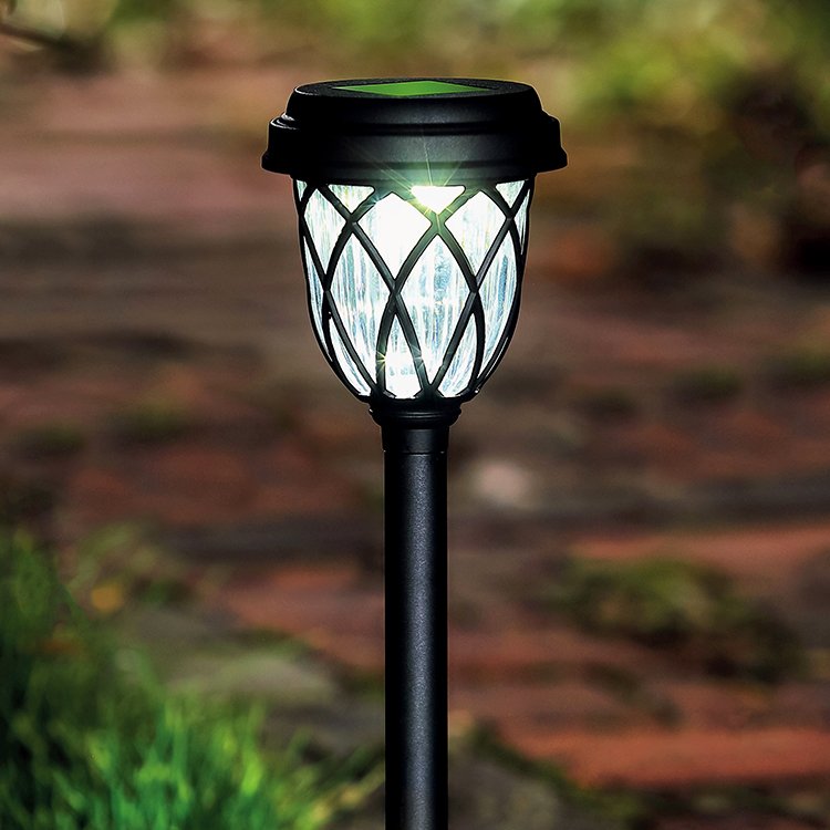 esincer Solar Spotlights Solar Lights 2-in-1 Adjustable Yard Outdoor LED Solar Garden Light