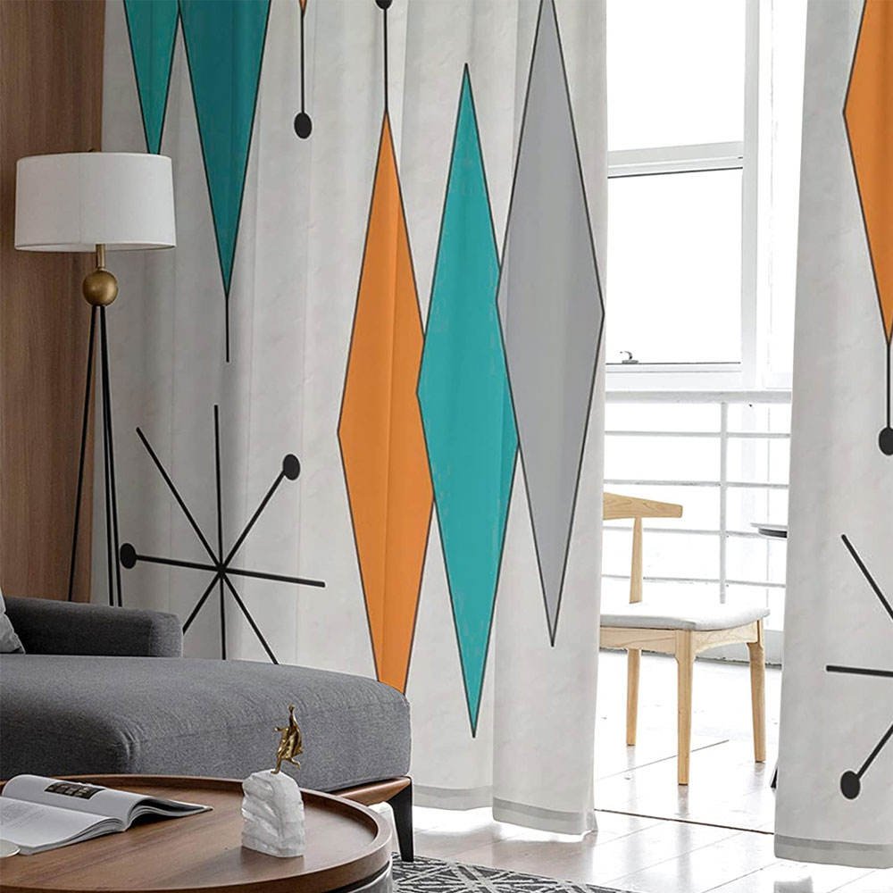 Hot Sale New Arrival Curtains For The Living Room / Premium Quality Soft Fabric Custom Made Plain Curtains
