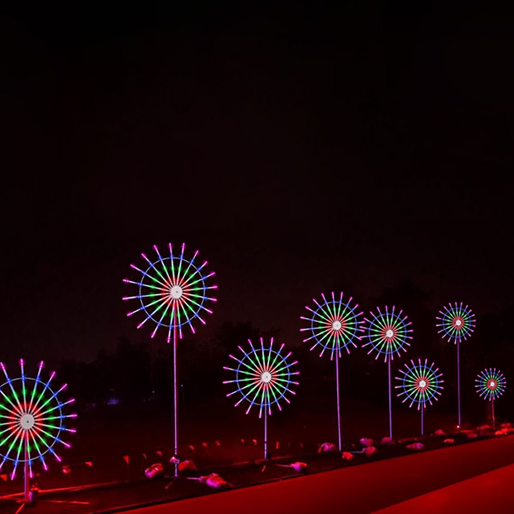 New Hot Selling Waterproof ip65 Outdoor Display rgb Firework Led Lights Motif Led Strip Lights For Decoration