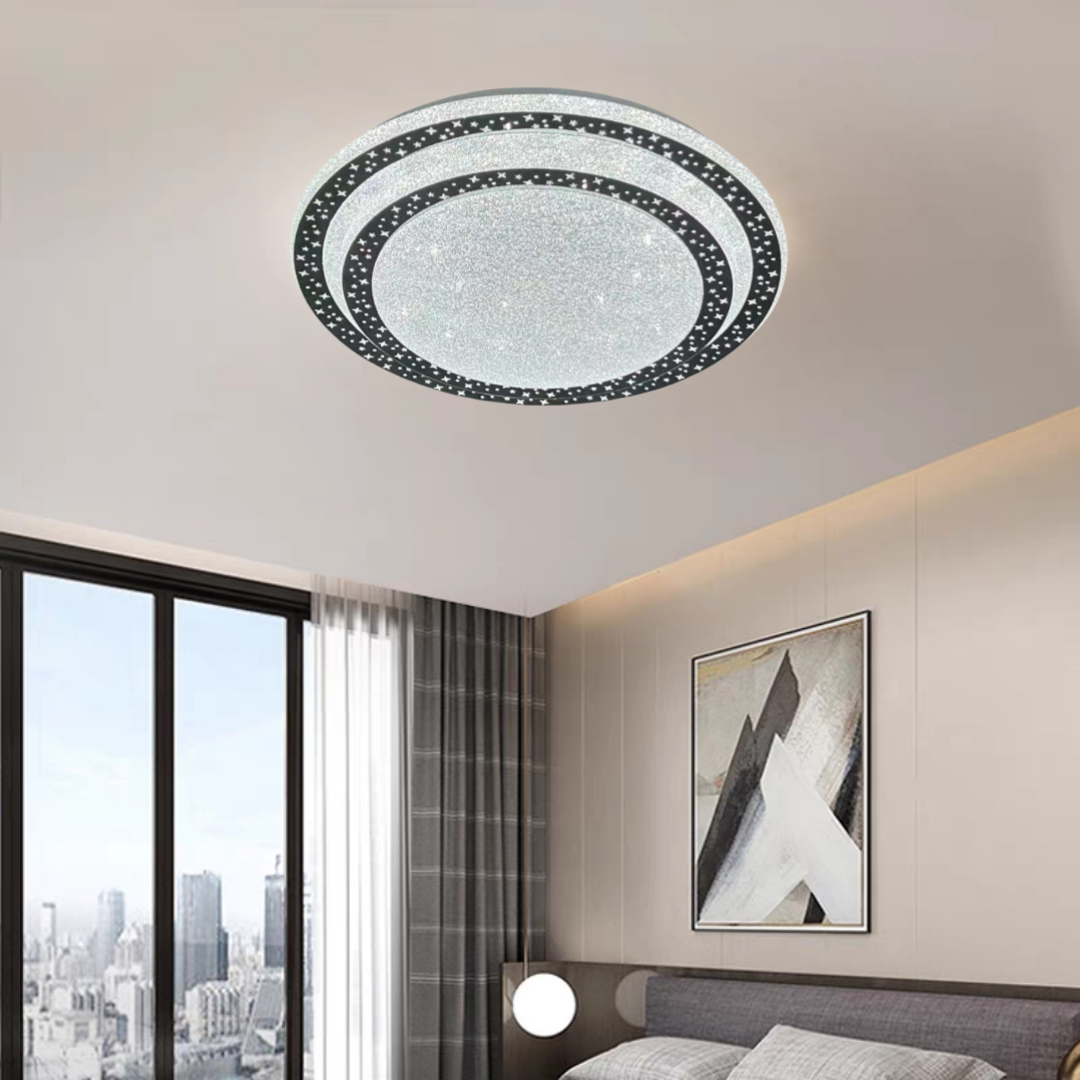 3000k/4000k/6500k modern hotel bedroom fixture round ceiling lamp for indoor home lighting