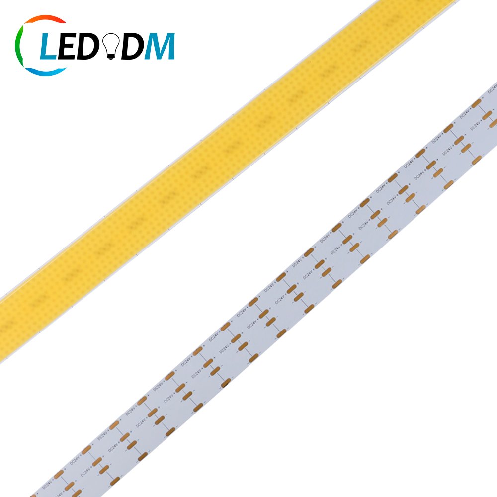 Wide COB Strip Lights 3072leds Per Meter With 20mm Width PCB Led Light 24V 30W Indoor Outdoor White Color Waterproof For Office