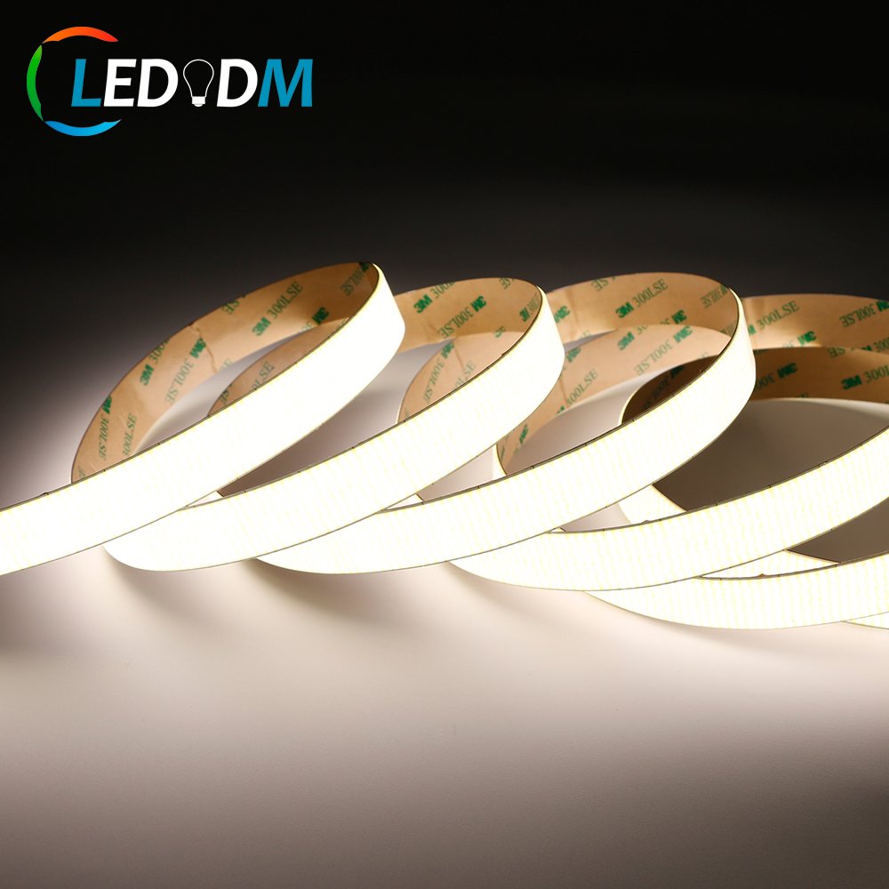 Wide COB Strip Lights 3072leds Per Meter With 20mm Width PCB Led Light 24V 30W Indoor Outdoor White Color Waterproof For Office