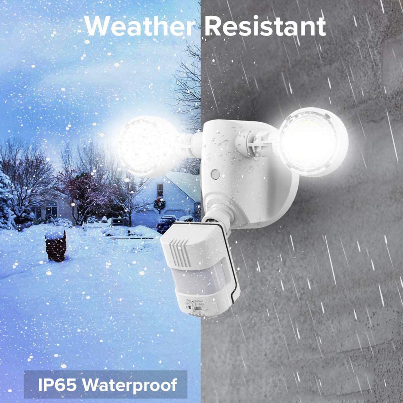 IP6515W 30W 45W Motion Sensor security flood light For Garden and Car Parking