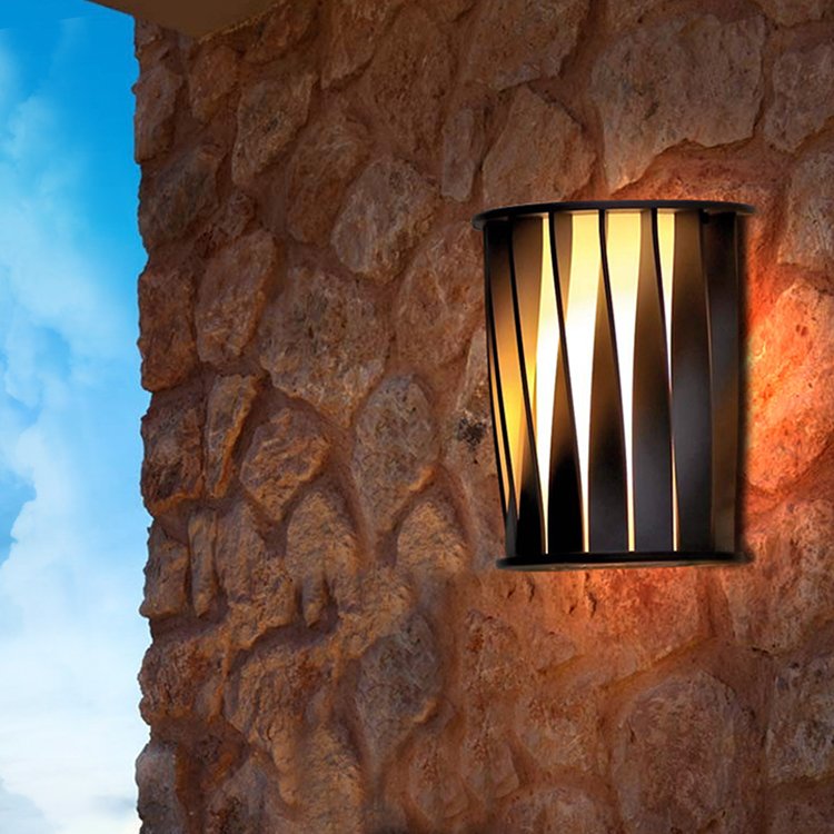 LED outdoor waterproof wall light villa aisle courtyard balcony building wall door lighting wall light on both sides