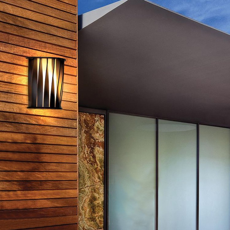 LED outdoor waterproof wall light villa aisle courtyard balcony building wall door lighting wall light on both sides