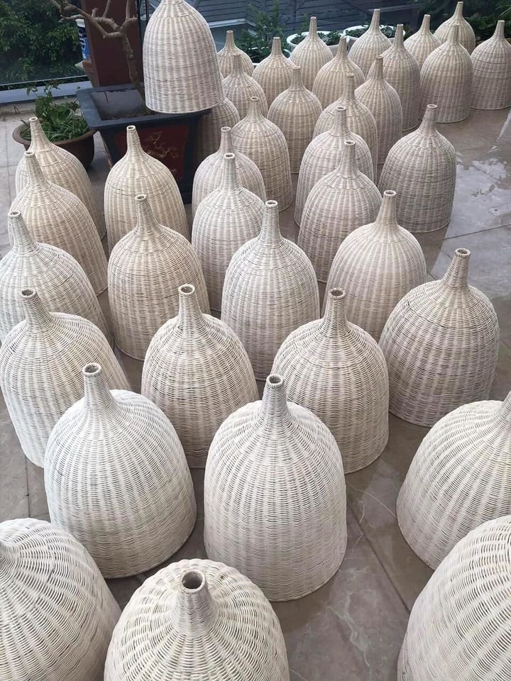 Vintage Rattan Raffia Wall Lamp - Artistic Lighting for Bedroom Restaurant Bamboo Wood Wall Sconce for Vintage Home Decor