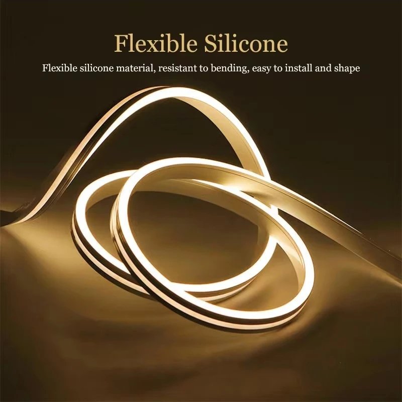 IP67 waterproof silicone neon flexible 24V 12V LED neon strip lamp factory wholesale