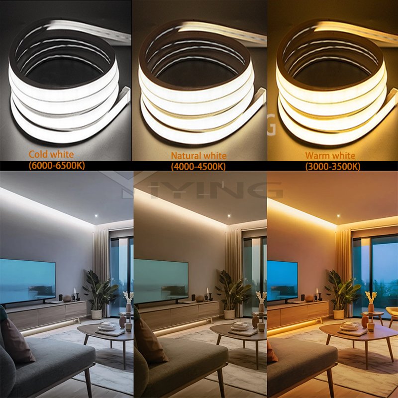 IP67 waterproof silicone neon flexible 24V 12V LED neon strip lamp factory wholesale