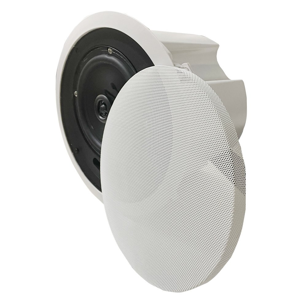 Bedroom, living room, kitchen, bathroom, multi room SON OS in-ceiling speaker. Play different speaker