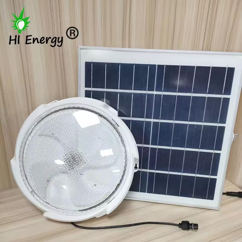 Hi Energy modern design solar ceiling lamp smart dc led lighting ceiling lights 50w 100w 150w 200w