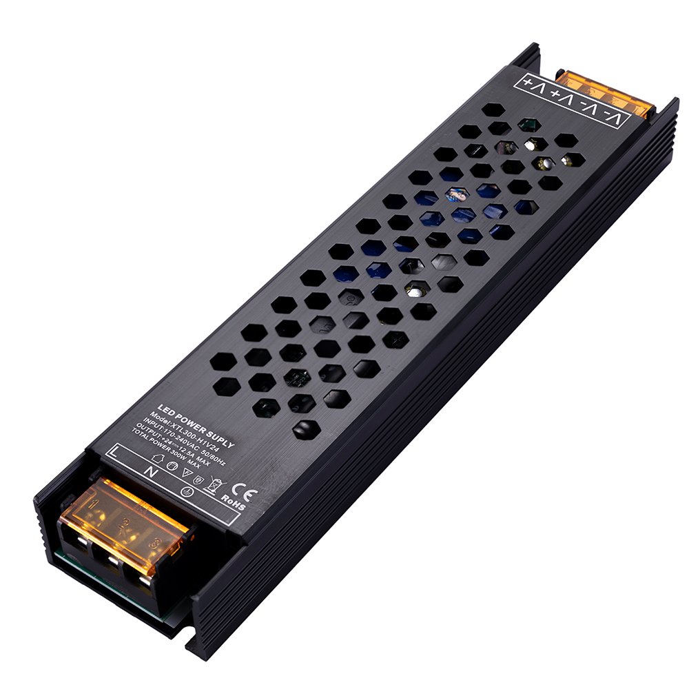 60W 24V LED Driver for LED Strip Grow Cabinet Downlight Ceiling Panel Light TV Backlight Led Transformer LED Power Supply