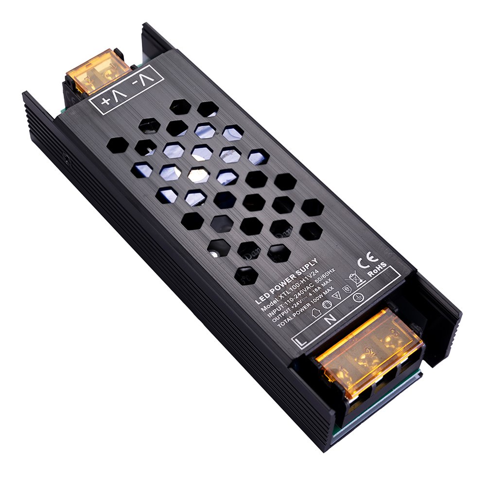 60W 24V LED Driver for LED Strip Grow Cabinet Downlight Ceiling Panel Light TV Backlight Led Transformer LED Power Supply