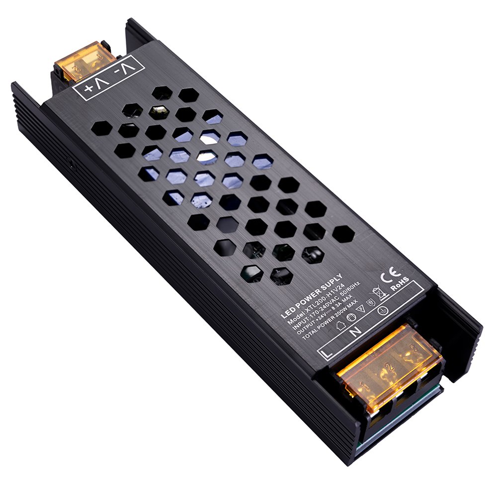 60W 24V LED Driver for LED Strip Grow Cabinet Downlight Ceiling Panel Light TV Backlight Led Transformer LED Power Supply