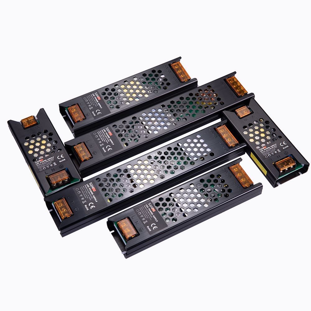 60W 24V LED Driver for LED Strip Grow Cabinet Downlight Ceiling Panel Light TV Backlight Led Transformer LED Power Supply