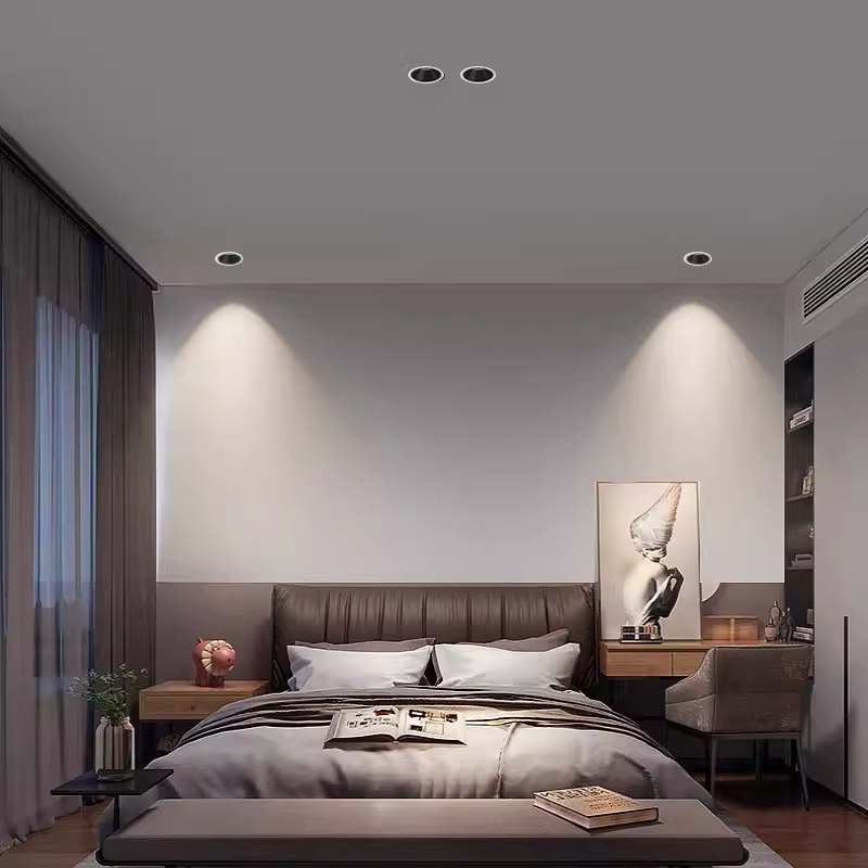 9W Hill spotlight anti-glare tunable wall wash led ceiling lamp living room bedroom ceiling lamp Down light