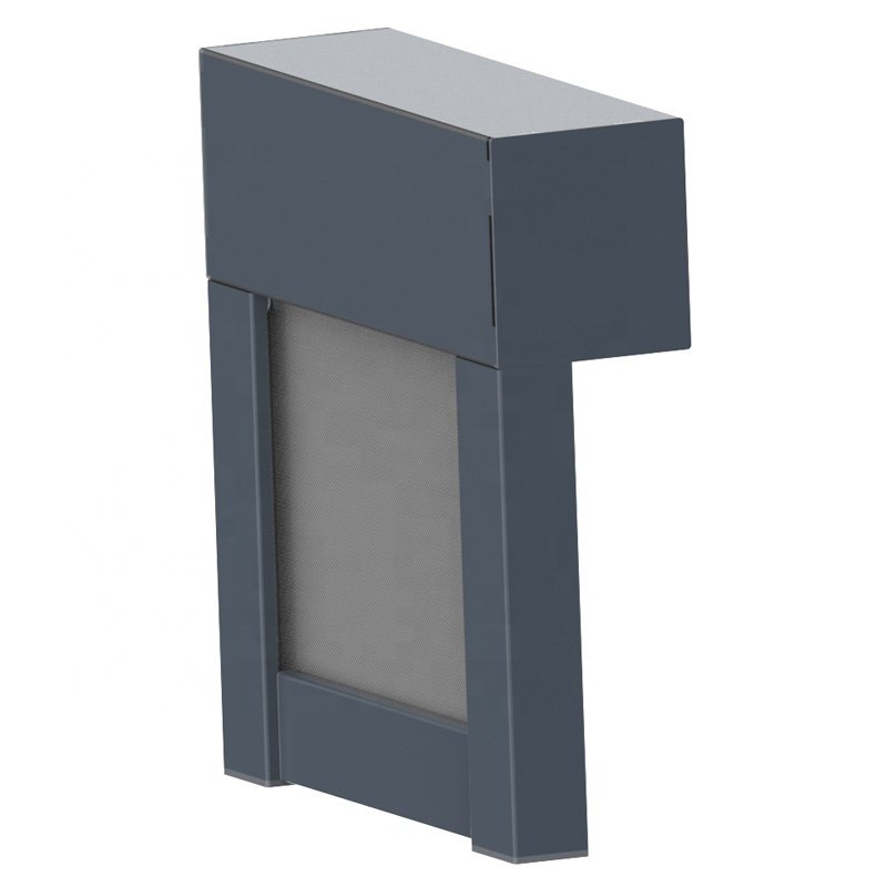 Customized Windproof Outdoor Motorized Zip Track Screen Shade Outdoor Roller Blinds