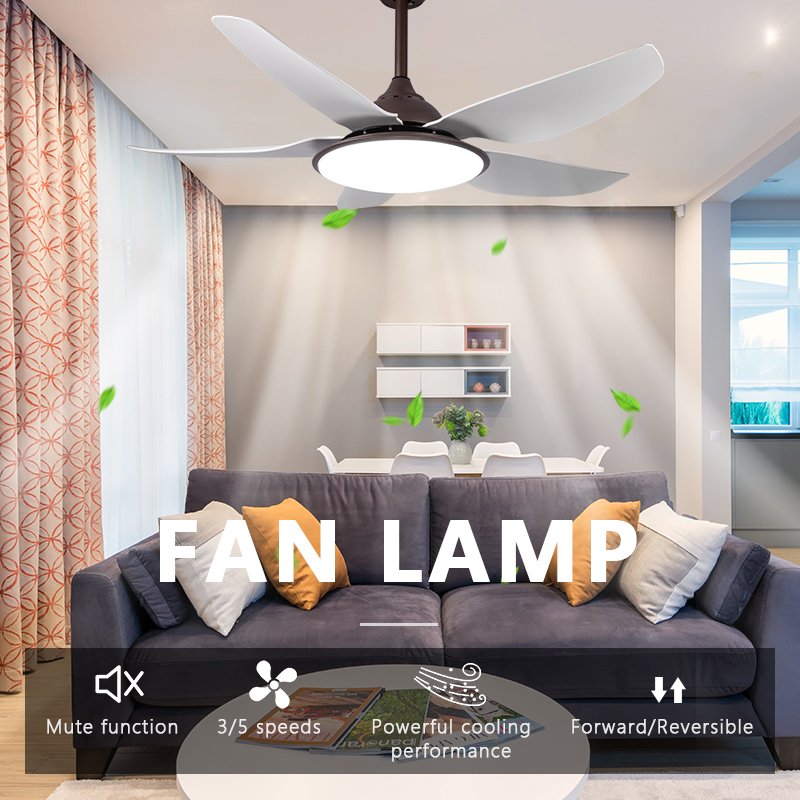 SLYNN Industrial Style Iron Ceiling Fan Manufacturer in China Indoor Cooling Electric Remote Control Led Ceiling Fan With Light