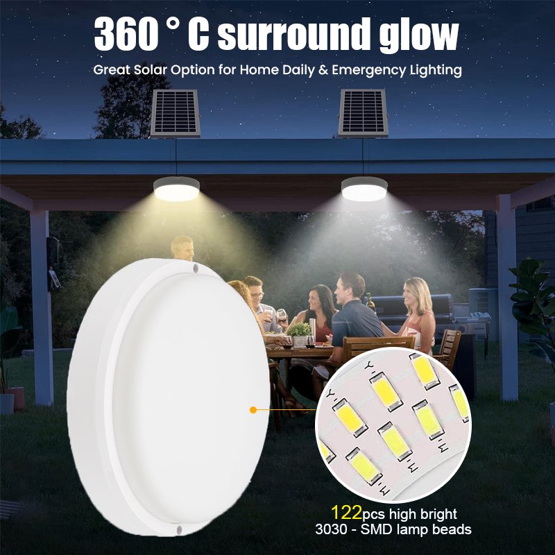 Hot Sale Modern LED Ceiling Light 25W-500W Indoor & Outdoor Corridors Balcony IP65 IP66 Waterproof Solar Lamp Indoor Outdoor Use